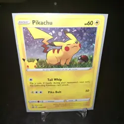 Pikachu SWSH039 General Mills 25th Anniversary Holo PROMO Card Pokemon TCG - Image 1