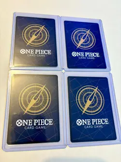 4x (Playset) SANJI OP01-013 R ONE PIECE CARD GAME DEMO DECK NM. Non-Foil - Image 2