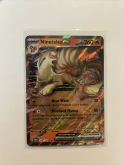 Pokemon TCG Ninetales EX SV Scarlet & Violet 151 Double Rare Holo Card 38/165 - Image 1