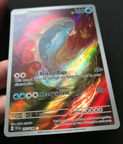 Dondozo 207/198 Scarlet & Violet Base ILLUSTRATION RARE HOLO Pokemon Card NM - Image 3