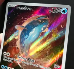 Dondozo 207/198 Scarlet & Violet Base ILLUSTRATION RARE HOLO Pokemon Card NM - Image 5