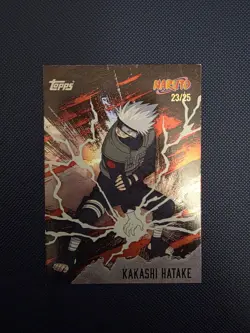 Topps Naruto Nindo 2025 Kakashi Hatake 23/25 Power Arc Card Numbered - Image 1