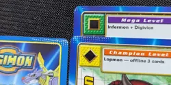 Digimon Digi Battle COMPLETE Set of x12x Movie Promo Cards Magnamon, Diaboromon - Image 3