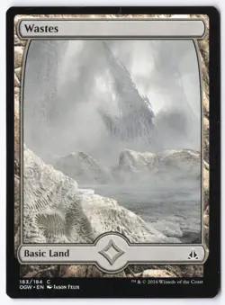 Wastes () - Full Art C Oath of the Gatewatch 183 LP - Image 1