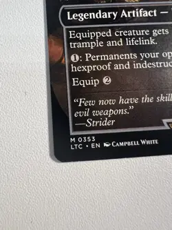 MORGUL-KNIFE (SHADOWSPEAR) (BORDERLESS) The Lord Of The Rings MTG 0353 Non-Foil - Image 3