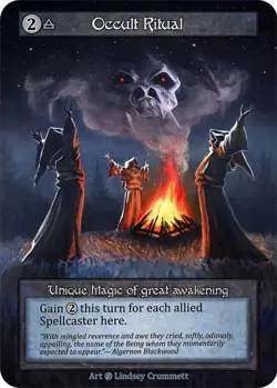 Sorcery Contested Realm - Occult Ritual - Beta (B) - Image 1