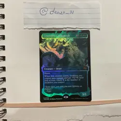 Craterhoof Behemoth (Showcase) Tarkir: Dragonstorm Foil - Image 1