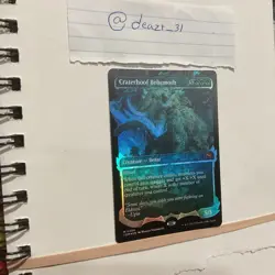 Craterhoof Behemoth (Showcase) Tarkir: Dragonstorm Foil - Image 2