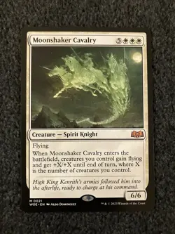 Magic The Gathering MTG - Moonshaker Cavalry - Wilds of Eldraine - Image 1
