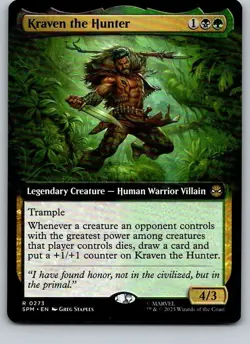 Kraven the Hunter SPM #273 MTG - Image 1