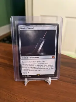 Buster Sword x 1 - Regular/Non-Foil - FIN EN M 0255 - Image 1