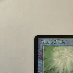 MTG: Mana Drain Legends English -Shadow Signed Mark Tedin Rare Magic Commander - Image 2