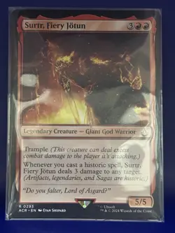 Surtr, Fiery Jotun - 0293 ACR MTG - Rare N/M - Image 1
