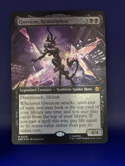 Gwenom, Remorseless (Extended Art) Marvel's Spider-Man M 256 FOIL MYTHIC - Image 1