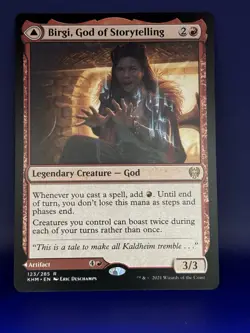 Magic the Gathering Kaldheim Birgi, God of Storytelling 2021 - Image 1