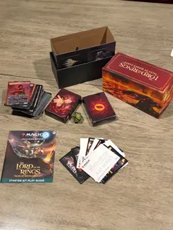 Lord of the Rings Maric the Gathering Starter Kit opened but never used - Image 1