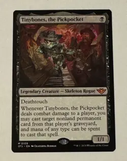 MTG Tinybones, the Pickpocket - Outlaws of Thunder Junction NM - Image 1