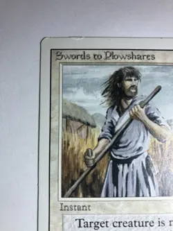 Magic MTG - Swords to Plowshares - Revised - MP - Image 2