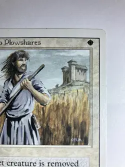 Magic MTG - Swords to Plowshares - Revised - MP - Image 5