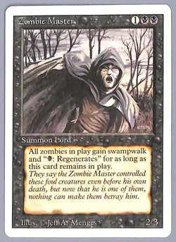 Zombie Master - Revised Edition (3ED) MTG - Image 1
