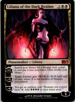 Liliana of the Dark Realms Magic 2013 (M13) Regular - Image 1