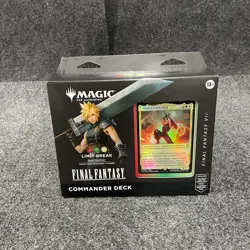 MAGIC THE GATHERING Final Fantasy VII 7 Commander Deck Limit Break Worn Box - Image 1
