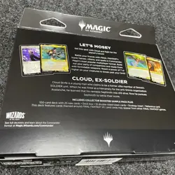 MAGIC THE GATHERING Final Fantasy VII 7 Commander Deck Limit Break Worn Box - Image 2