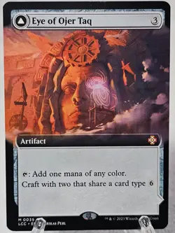 MTG Eye of Ojer Taq (Extended Art) #35 The Lost Caverns of Ixalan Mythic NM - Image 1