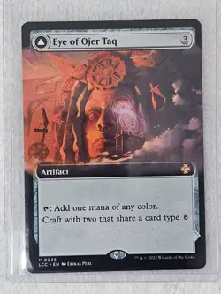 MTG Eye of Ojer Taq (Extended Art) #35 The Lost Caverns of Ixalan Mythic NM - Image 4
