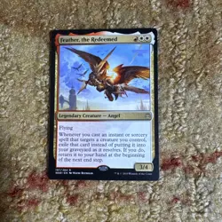 Feather, the Redeemed War of the Spark Regular NM R Magic The Gathering MTG - Image 1