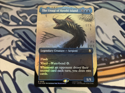MTG Avatar The Last Airbender The Unagi of Kyoshi Island Borderless (Foil) 0319 - Image 1