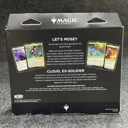 Magic the Gathering Final Fantasy VII Commander Deck Limit Break Worn Box - Image 3