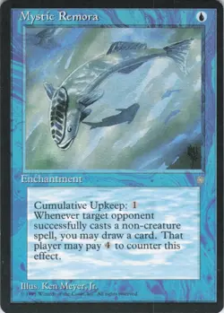 MTG Mystic Remora (87) | LP | Ice Age {ICE} - Image 1