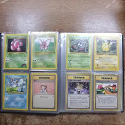 Vintage Pokemon TCG Binder English/Japanese WOTC 112 Cards Great Condition - Image 5