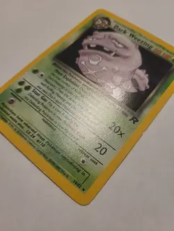 Dark Weezing 14/82 Pokemon Team Rocket Card - LP - Image 4