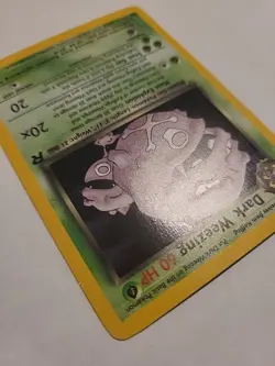 Dark Weezing 14/82 Pokemon Team Rocket Card - LP - Image 5
