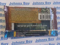 Pokemon 2010 Electivire Art HGSS Triumpant Booster Packet Sealed New Pack Rare - Image 3