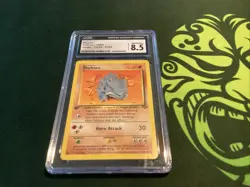 POKEMON 1999 Jungle - 1st Ed. #61/64 Rhyhorn CGC 8.5 📈🔥 - Image 1