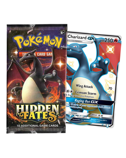 Sun & Moon: Hidden Fates Pokemon Booster Pack [Rip or Ship]! - Image 1