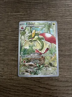 Pokemon TCG Flapple 210/191 Surging Sparks Illustration Rare Card NM - Image 1