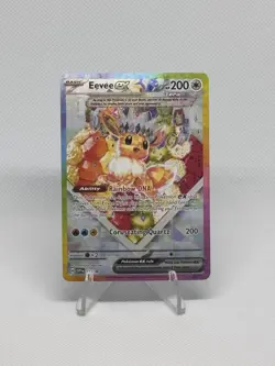 2025 Pokemon Prismatic Evolutions SVP Eevee ex 174 Black Star Promo - Image 1
