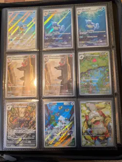 Pokemon Collection Binder LOADED Lots Of SIR And IR - Image 1