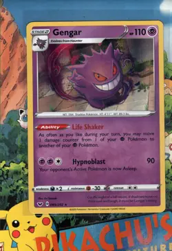 Pokemon TCG Gengar 085/202 Swsh01: Sword & Shield Holo Rare NM/M - Image 1