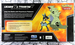 Pokemon TCG Lucario V & Tyranitar V Heavy Hitters Premium Collection NEW B3 - Image 5