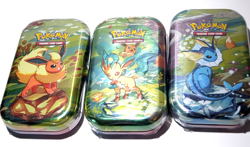 Pokemon TCG Prismatic Evolutions Mini Tin Lot of 3-New/Factory Sealed - Image 3