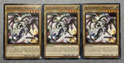 Alexandrite Dragon LDK2-ENK12 (x3) Legendary Decks II Unlimited Edition NM - Image 1