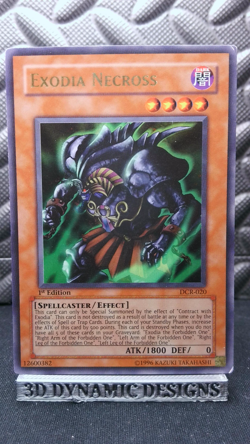 | Yugioh Exodia Necross DCR-020 1st Edition Ultra Rare Dark Crisis PL 🔥 | - Image 1