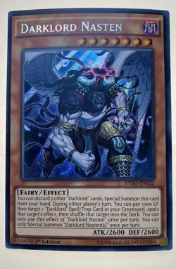 Darklord Nasten 1st DESO - NM - Yugioh Secret - Image 1