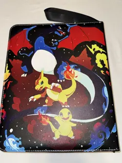 Pokemon Trading Card Binder with Cards - Image 2
