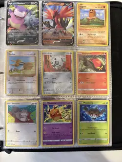 Pokemon Trading Card Binder with Cards - Image 3